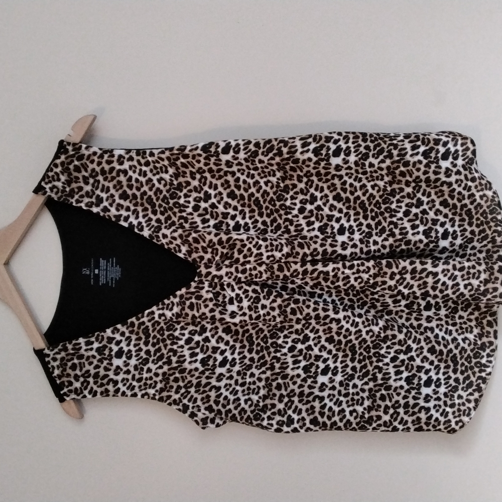 NY & Co. Animal Print Top
